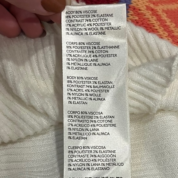 Free People Prism Ivory Sweater Size XS - Picture 8 of 13